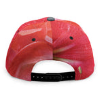 Blooming Amaryllis Print Snapback Cap