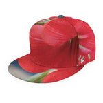 Blooming Amaryllis Print Snapback Cap