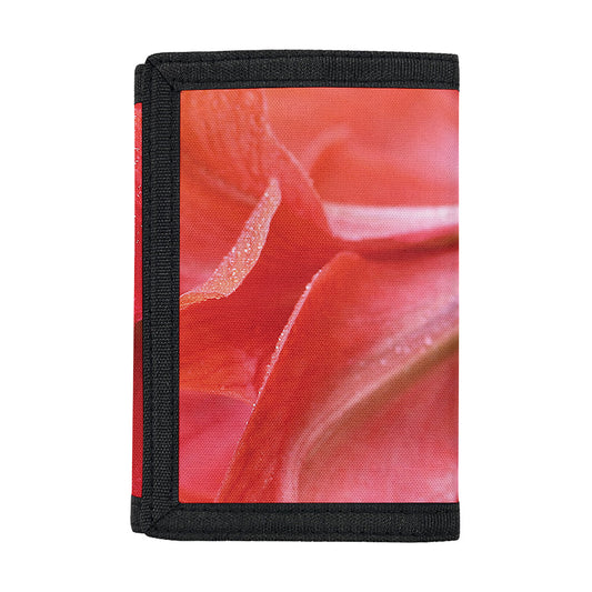 Blooming Amaryllis Print Trifold Wallet