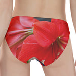 Blooming Amaryllis Print Women's Panties