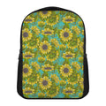 Blooming Sunflower Pattern Print Casual Backpack
