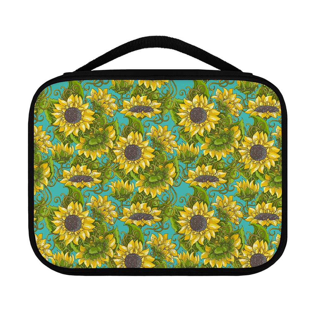 Blooming Sunflower Pattern Print Classic Bible Case