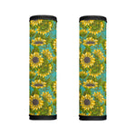 Blooming Sunflower Pattern Print Handle Covers