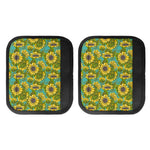 Blooming Sunflower Pattern Print Handle Covers