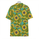 Blooming Sunflower Pattern Print Hawaiian Shirt