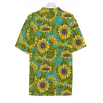 Blooming Sunflower Pattern Print Hawaiian Shirt