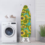 Blooming Sunflower Pattern Print Ironing Board Cover