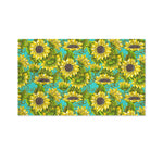 Blooming Sunflower Pattern Print Polyester Flag