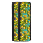 Blooming Sunflower Pattern Print Refrigerator Handle Covers