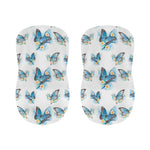 Blossom Blue Butterfly Pattern Print Bar Stool Covers