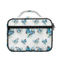 Blossom Blue Butterfly Pattern Print Briefcase Bible Bag