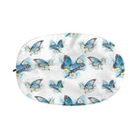 Blossom Blue Butterfly Pattern Print Car Side Mirror Covers