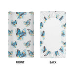 Blossom Blue Butterfly Pattern Print Changing Pad Cover