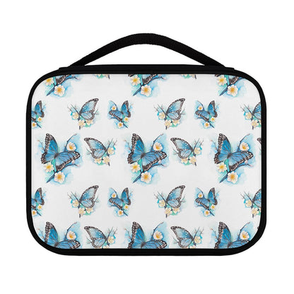 Blossom Blue Butterfly Pattern Print Classic Bible Case