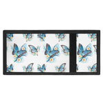 Blossom Blue Butterfly Pattern Print Trifold Wallet