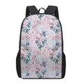 Blossom Floral Flower Pattern Print 17 Inch Backpack