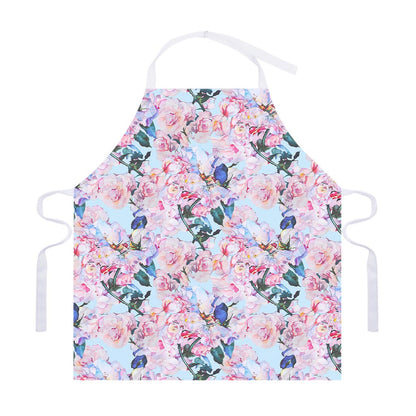 Blossom Floral Flower Pattern Print Adjustable Apron