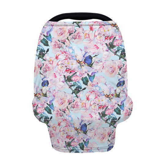 Blossom Floral Flower Pattern Print Baby Seat Cover