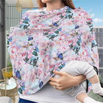 Blossom Floral Flower Pattern Print Baby Seat Cover