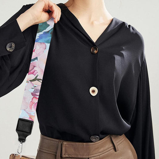 Blossom Floral Flower Pattern Print Bag Strap