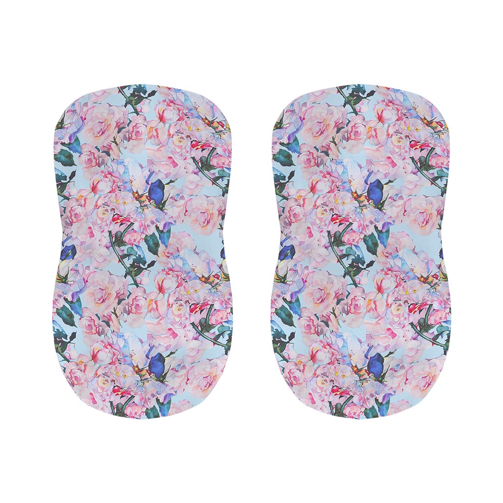 Blossom Floral Flower Pattern Print Bar Stool Covers