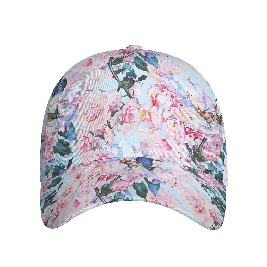Blossom Floral Flower Pattern Print Baseball Cap