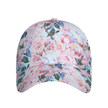 Blossom Floral Flower Pattern Print Baseball Cap