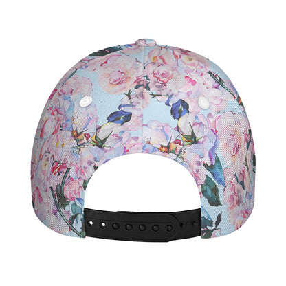 Blossom Floral Flower Pattern Print Baseball Cap