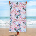 Blossom Floral Flower Pattern Print Beach Towel