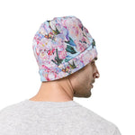 Blossom Floral Flower Pattern Print Beanie
