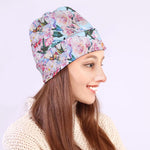 Blossom Floral Flower Pattern Print Beanie