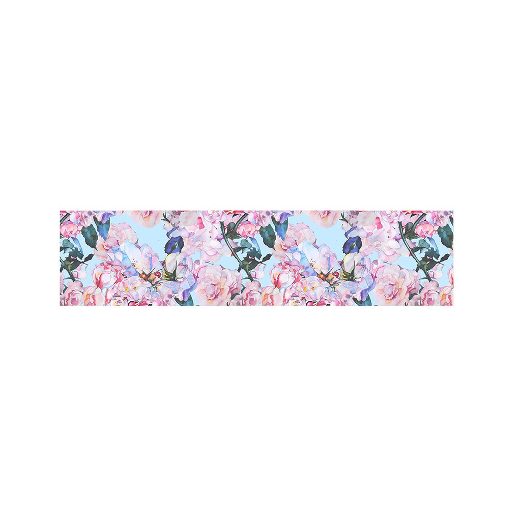 Blossom Floral Flower Pattern Print Bed Runner