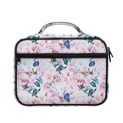 Blossom Floral Flower Pattern Print Briefcase Bible Bag