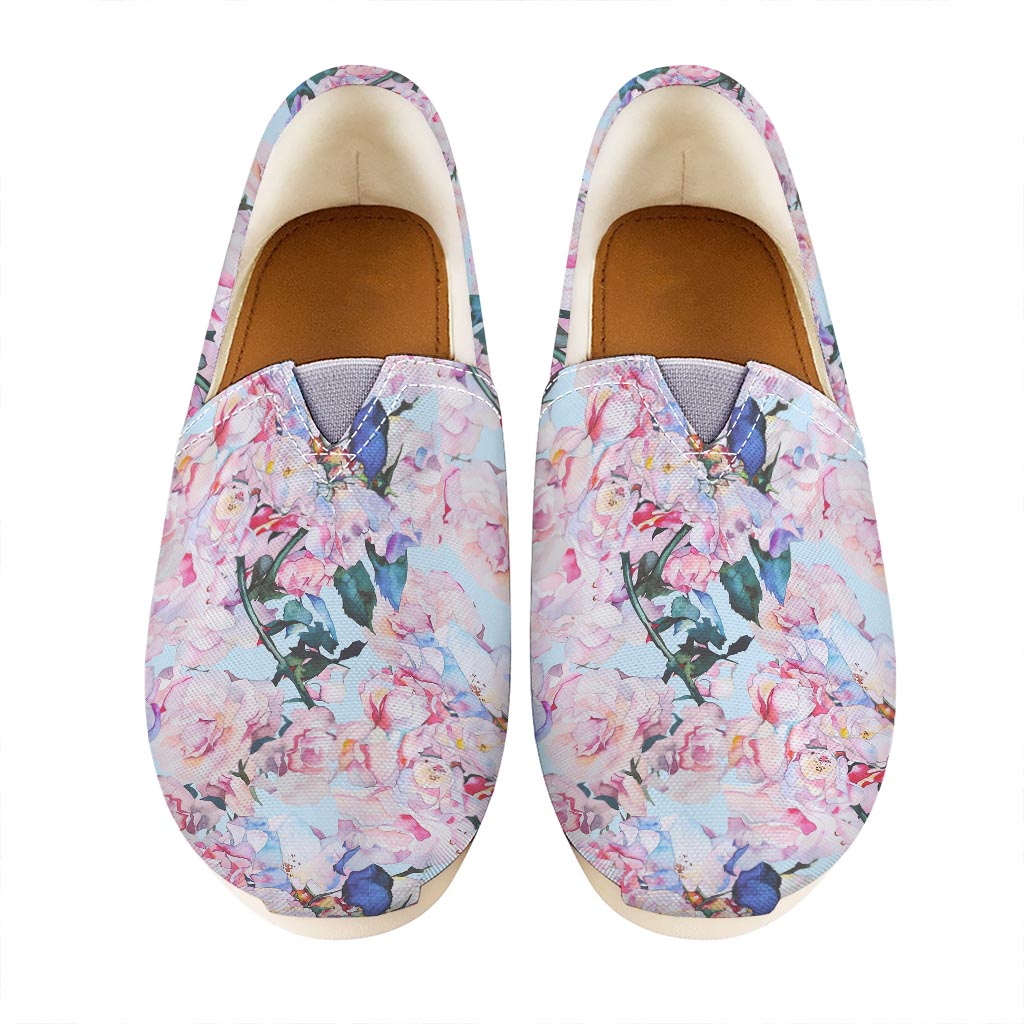 Blossom Floral Flower Pattern Print Casual Shoes