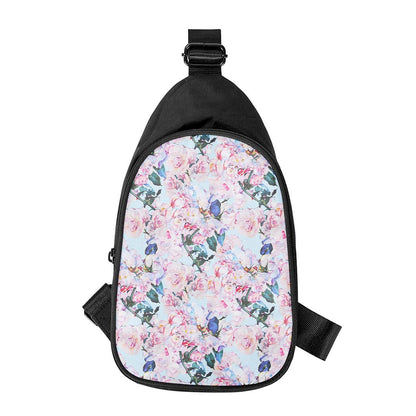 Blossom Floral Flower Pattern Print Chest Bag