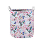Blossom Floral Flower Pattern Print Collapsible Laundry Basket