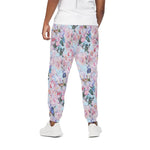 Blossom Floral Flower Pattern Print Cotton Pants
