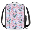 Blossom Floral Flower Pattern Print Crossbody Lunch Bag
