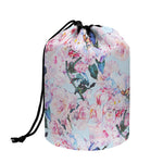 Blossom Floral Flower Pattern Print Drawstring Makeup Bag