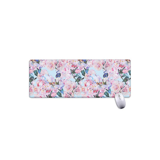 Blossom Floral Flower Pattern Print Extended Mouse Pad