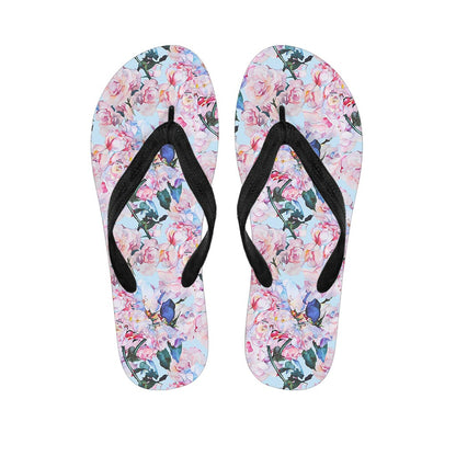 Blossom Floral Flower Pattern Print Flip Flops