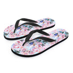 Blossom Floral Flower Pattern Print Flip Flops