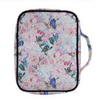 Blossom Floral Flower Pattern Print Front Pocket Bible Bag