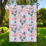 Blossom Floral Flower Pattern Print Garden Flag
