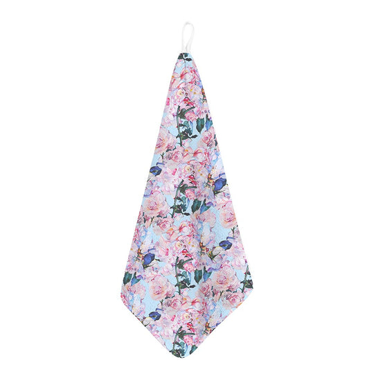 Blossom Floral Flower Pattern Print Hand Towel