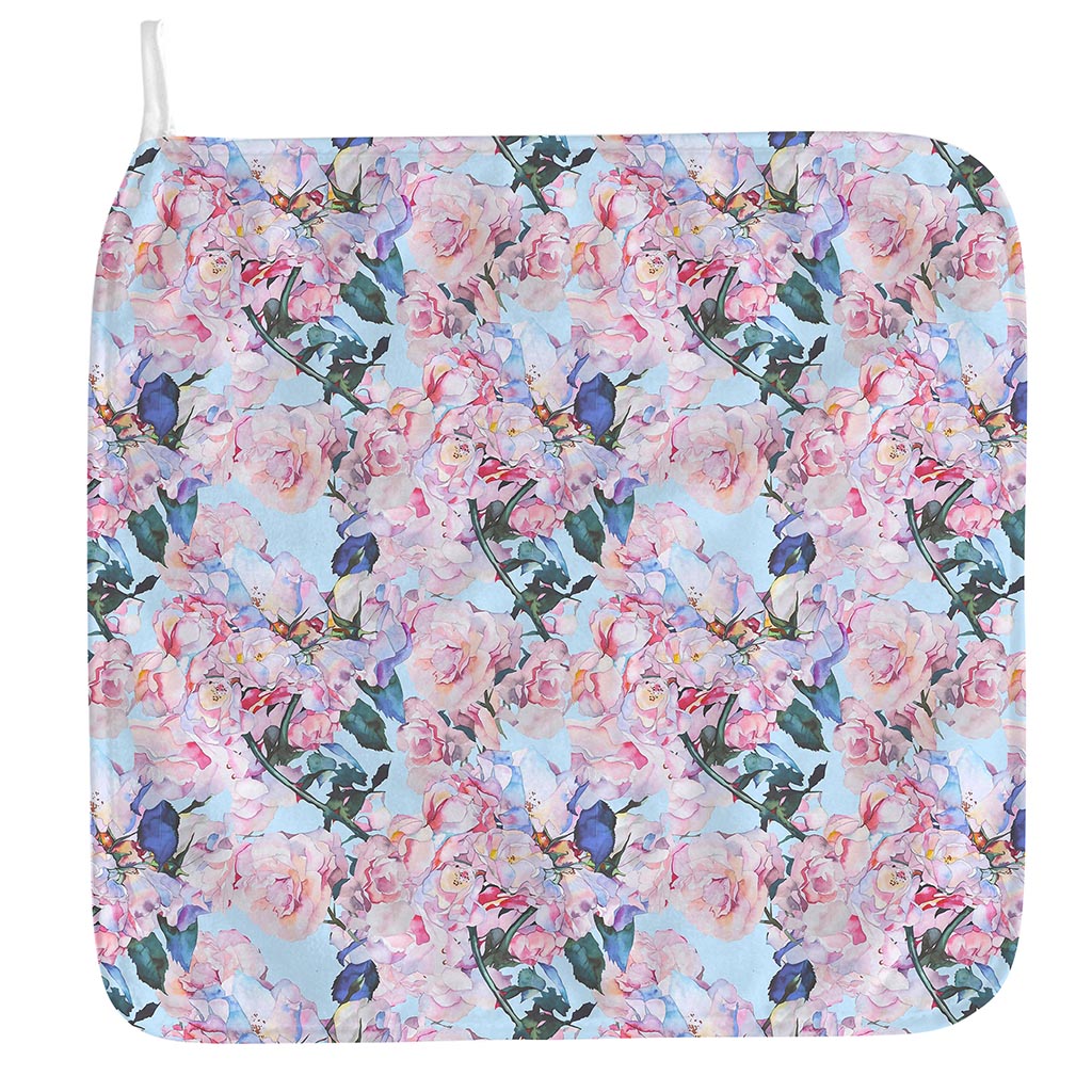 Blossom Floral Flower Pattern Print Hand Towel