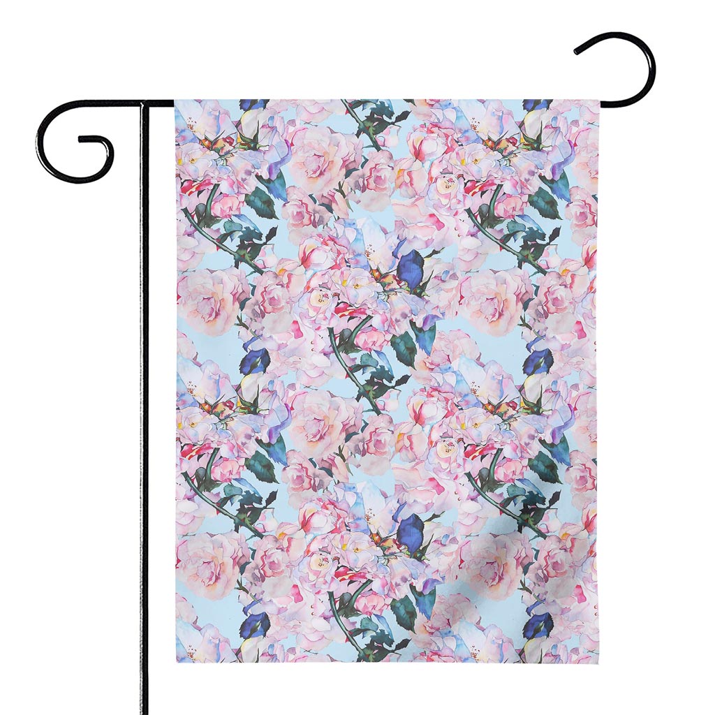 Blossom Floral Flower Pattern Print House Flag