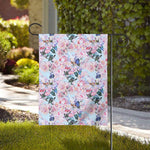 Blossom Floral Flower Pattern Print House Flag