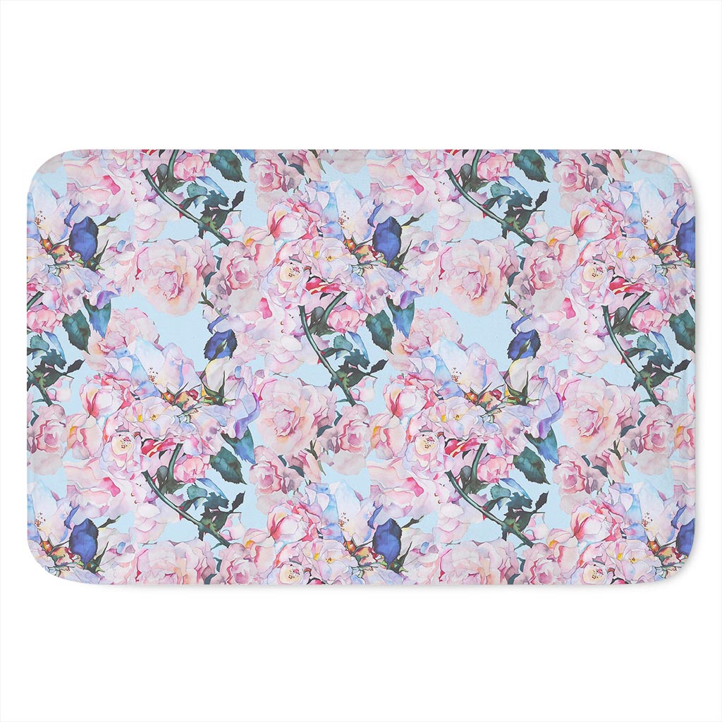 Blossom Floral Flower Pattern Print Indoor Door Mat