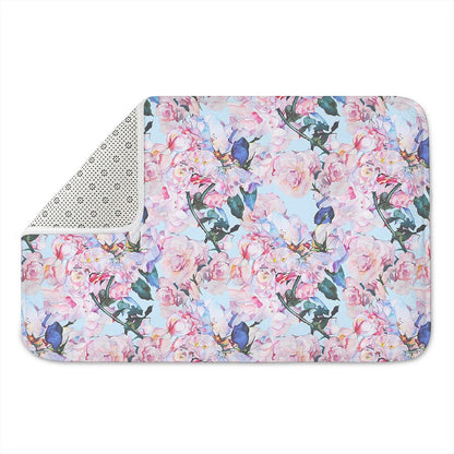 Blossom Floral Flower Pattern Print Indoor Door Mat